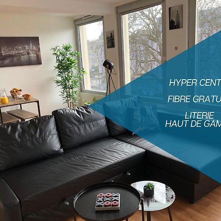 Апартаменти Hyper Centre - Wifi Fibre Gratuit - Jergweloh - Le New Yorkais Кан Екстер'єр фото