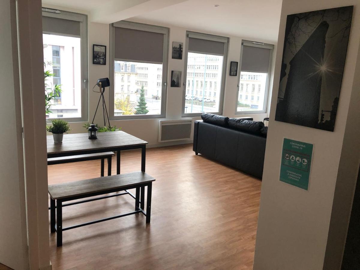 Апартаменти Hyper Centre - Wifi Fibre Gratuit - Jergweloh - Le New Yorkais Кан Екстер'єр фото