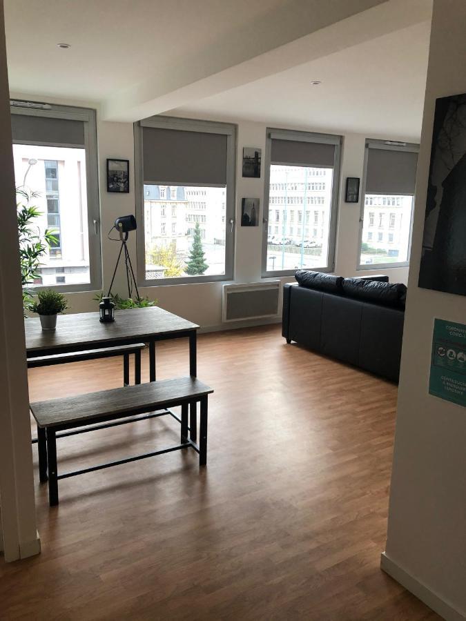 Апартаменти Hyper Centre - Wifi Fibre Gratuit - Jergweloh - Le New Yorkais Кан Екстер'єр фото
